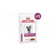 Royal Canin Renal with Beef - 12 x 85 g
