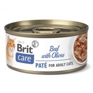 Brit Care Cat Beef Pate With Olives - 70 g