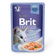 Brit Cat Delicate Salmon in Jelly - 85 g