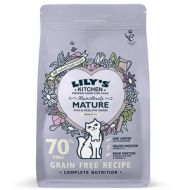 Lily's Kitchen Adult 7 plus Marvellously Mature Fish and Healthy Herbs Dry Complete Cat Food -  800 g