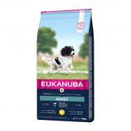 EUKANUBA Basic Adult M, Pui, hrană uscată câini - 15 + 3kg