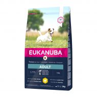 EUKANUBA Basic Adult S, Pui, hrană uscată câini - 3kg