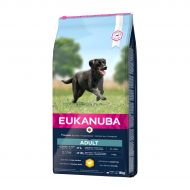 EUKANUBA Basic Adult L-XL, Pui, hrană uscată câini - 15 Kg