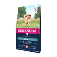 EUKANUBA Basic Adult S-M, Somon și Orz, hrană uscată câini -  2.5kg