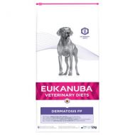 EUKANUBA Veterinary Diets Dermatosis, Pește cu Cartofi, dietă veterinară câini, hrană uscată, afecțiuni dermatologice - 12kg
