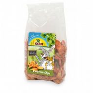 Felii de morcov pentru rozatoare Jr Farm - 125 g