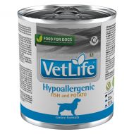 Vet Life Natural Diet Dog Hypoallergenic Fish and Potato conserva - 300 g