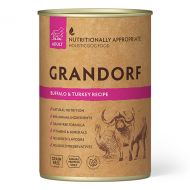 Grandorf Dog - Buffalo & Turkey - 400 g