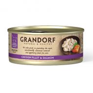 Grandorf Chicken Breast & Salmon - 70 g