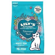 Lily's Kitchen Cat Fishermans Feast White Fish With Salmon Dry Food - 2 kg