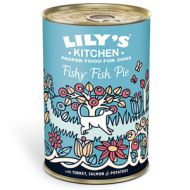 Lily's Kitchen for Dogs Fishy Fish Pie with Turkey, Salmon and Potatoes - 400 g