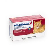 MILBEMAX CAT PISICA ADULT 16 / 40 MG (2-8 KG) - 50 TABLETE
