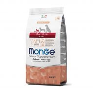 Monge Mini Adult Salmon-Rice/Somon-Orez, sac x 7,5 kg