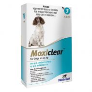 Moxiclear Dog L 2.5 ml (10-25 KG) x 3 PIPETE (albastru)