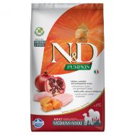 ND Dog GF Pumpkin Chicken and Pomegranate Adult Medium Maxi  - 2.5 kg
