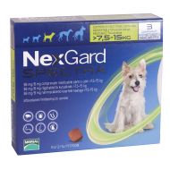 NEXGARD Spectra Dog Caine M (7.5-15kg) 38mg - 3 Comprimate