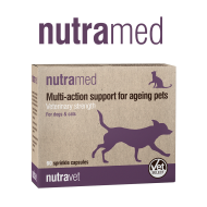 Nutramed – sprijin veterinar cu acțiune multiplă pentru animalele de companie în vârstă