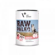 Raw Paleo Adult Dog Duo Protein, Miel & Vitel -  400 g
