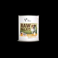 Raw Paleo Puppy, Conserva Monoproteica, Curcan -  800 g