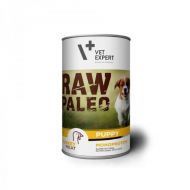 Raw Paleo Puppy, Conserva Monoproteica, Curcan - 400 g