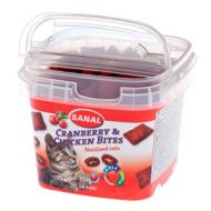 Sanal Cat Cranberry and Chicken Bites Cup - 75 g