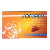SOFCANIS CANIN HEPATIQUE 150 MG - 60 COMPRIMATE