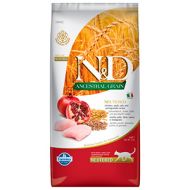 ND Ancestral Grain Cat Chicken, Spelt, Oats and Pomegranate Neutered 10 kg