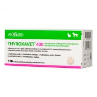 Thyroxavet 400 mcg x 100 tablete palatabile