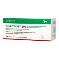 Thyroxavet 800 mcg x 100 tablete palatabile