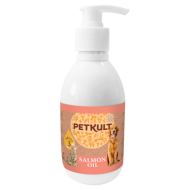 Ulei de somon pentru caini si pisici Petkult - 300 ml