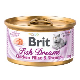 Brit Fish Dreams Chicken Fillet and Shrimps - 80 g