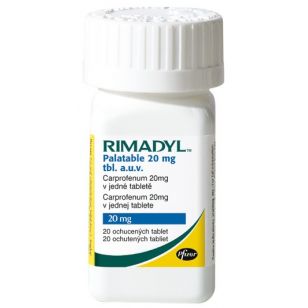 Rimadyl 20 mg - 20 Tablete Palatabile