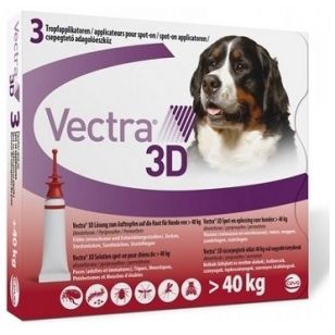 VECTRA 3D >40 KG - 3 PIPETE