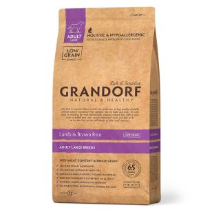 Grandorf Dog - Lamb & Brown Rice - Adult Large Breed - 12 kg