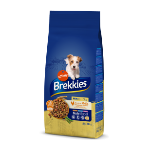 Brekkies – Câine Adult Mini cu Pui, legume și cereale 20kg