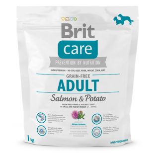 Brit Care Grain-free adult salmon and potato - 1 kg