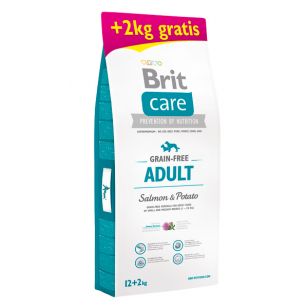 Brit Care Grain-Free Adult Salmon and Potato 12 plus - 2 kg