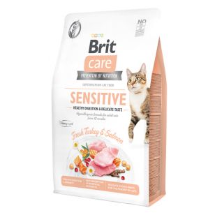 Brit Care Cat GF Sensitive Healthy Digestion and Delicate Taste - 7 kg