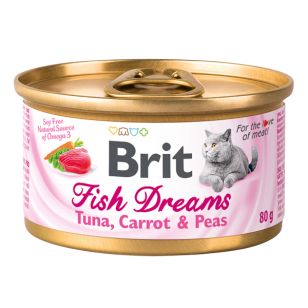Brit Fish Dreams Tuna, Carrot and Pea - 80 g
