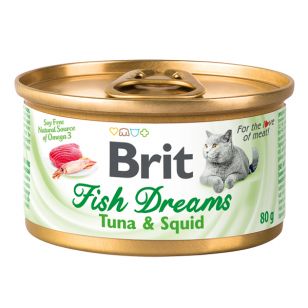 Brit Fish Dreams Tuna and Squid - 80 g