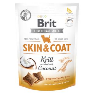 Brit Care Dog Snack Skin and Coat Krill - 150 g