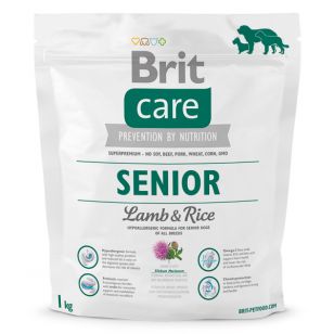 Brit Care senior lamb and rice -  1 kg