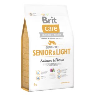 Brit Care Grain-free Senior and Light Salmon and Potato - 12 kg