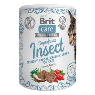 Brit Care Cat Snack Superfruits Insect - 100 g