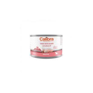 Calibra Cat Sensitive, Curcan si Somon - 200 g