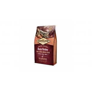 Carnilove Duck & Turkey Large Breed Cats -  2 kg