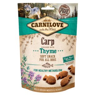 Carnilove Dog Semi Moist Snack Carp with Thyme - 200 g