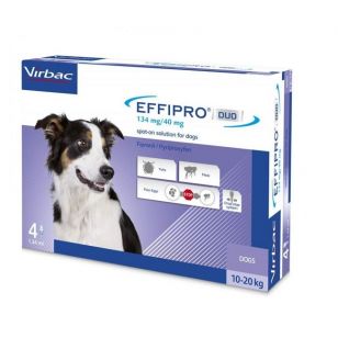 EFFIPRO DUO DOG M 134 MG (10 - 20 KG) - 4 PIPETE