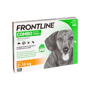Frontline Combo S Dog Caine (2-10 KG) - 3 PIPETE