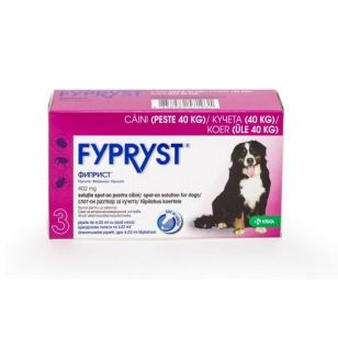 FYPRYST CAINE DOG XL 402 MG (40-60 KG) - 3 PIPETE